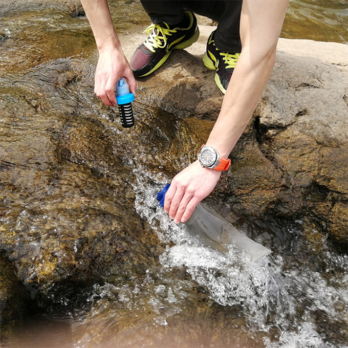 Purewell soft running water bottle supplier for Backpacking-1