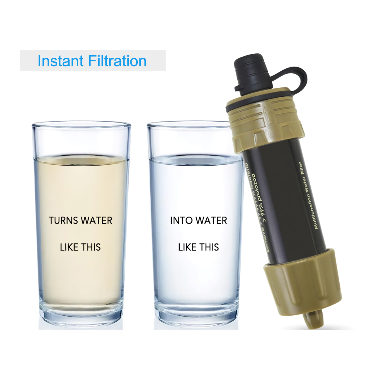 Customized outdoor water filter straw order now for camping-2