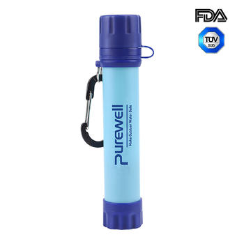 High-quality Purewell Personal Water Filter Straw alternative to LifeStraw Original