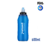 Purewell Outdoor Collapsible Soft Flask 600ml with Filter for Running, Travel, Backpacking K8630