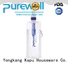 easy-carrying collapsible water filter bottle from China for outdoor activities