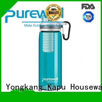 Purewell water filter bottle supplier