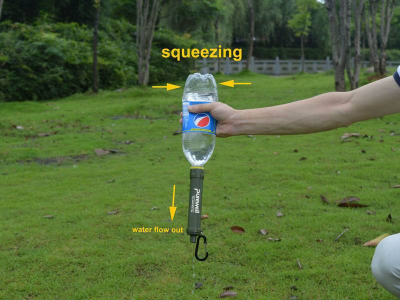 Water Filter Straw & Camping Water Filter Purewell