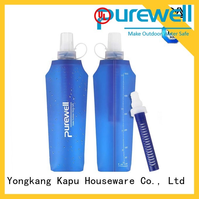 Purewell 1200ml soft flask supplier for running