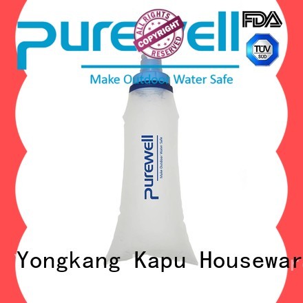 Purewell soft soft flask wholesale for hiking