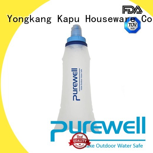 Purewell soft flask from China for running