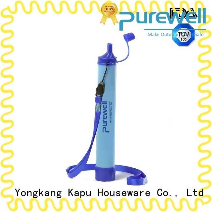 Purewell Customized water filter straw order now for hiking