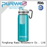 with carabiner water purifier bottle inquire now for hiking