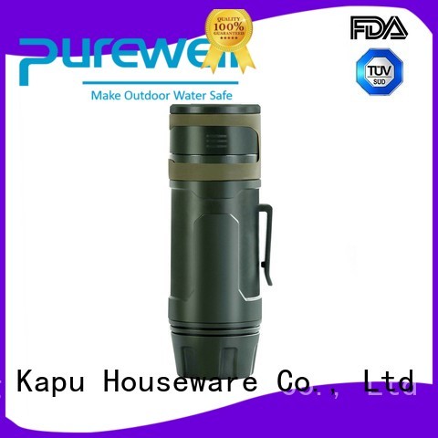 Purewell water filter straw order now for camping