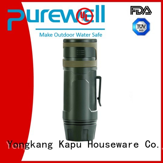 Personal portable water filter factory price for hiking