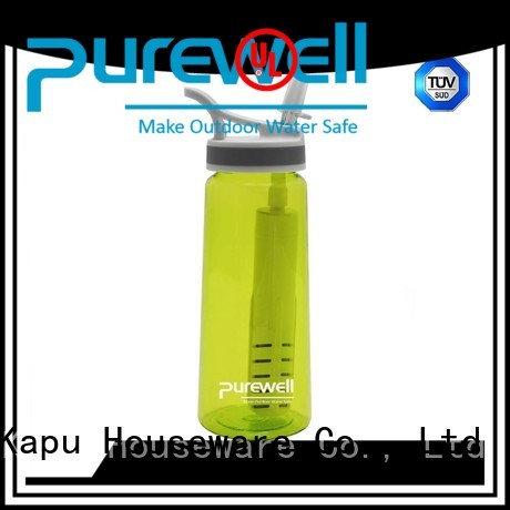 with carabiner water filter bottle wholesale