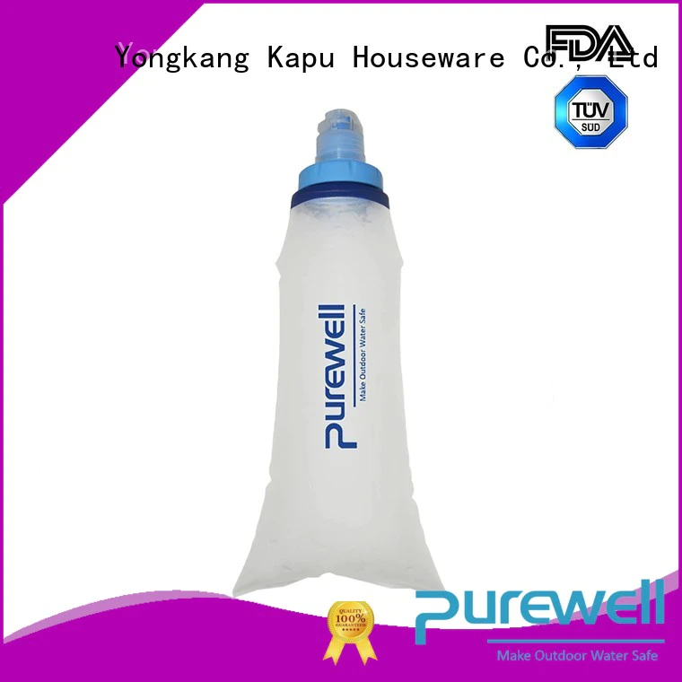 Purewell soft soft flask from China for running