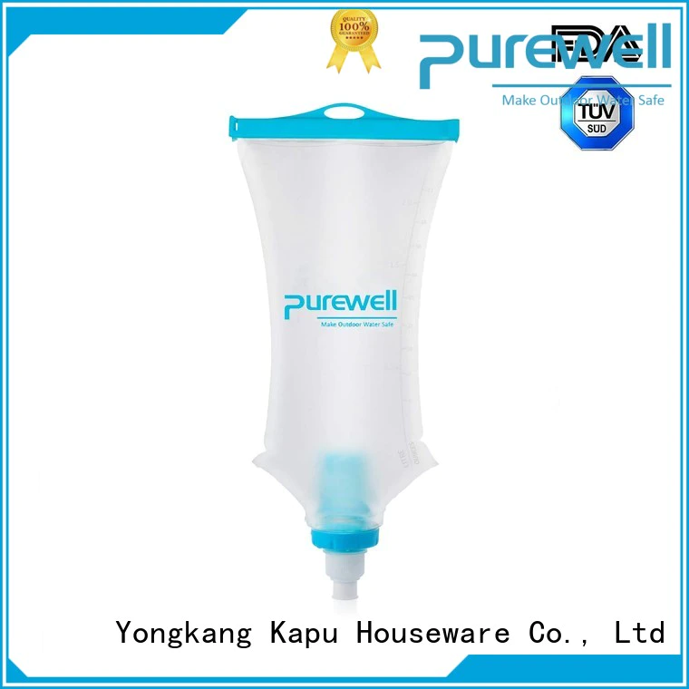 convenient water filter bag from China for outdoor activities