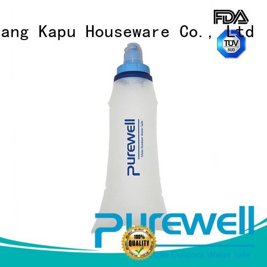 Purewell 500ml soft flask from China