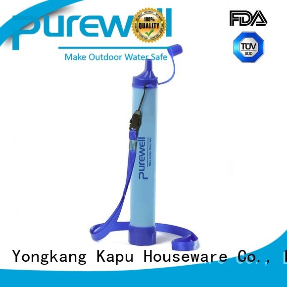 Personal water filter straw reputable manufacturer for traveling