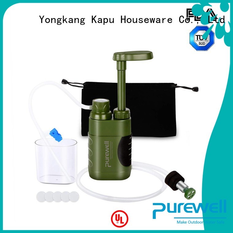 ABS water filter pump from China for hiking