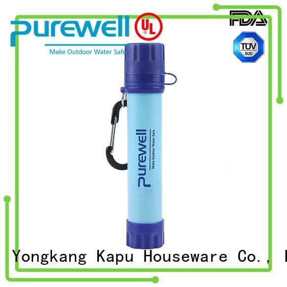 Purewell portable water filter order now for traveling