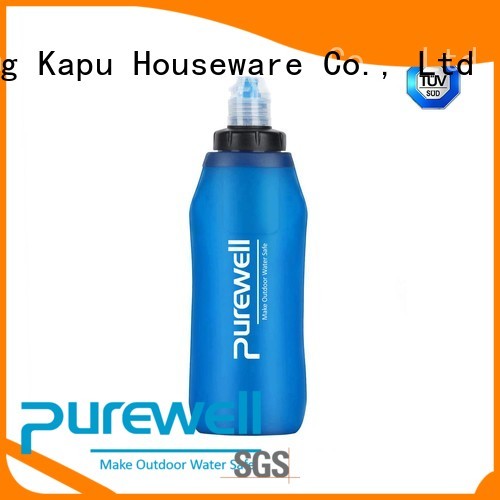 Purewell high-quality soft flask wholesale for hiking