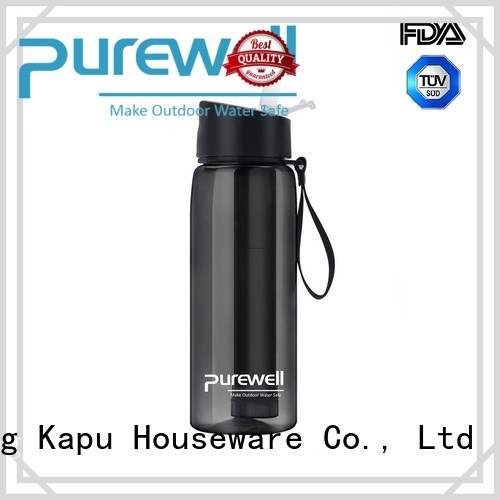 with carabiner water purifier bottle supplier for running