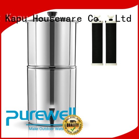 Purewell water filter bottle from China for running