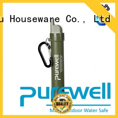 Customized portable water filter order now for traveling