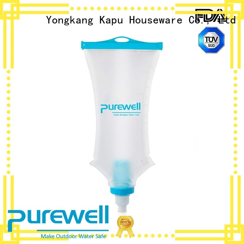 convenient gravity water filter bag factory price for travel
