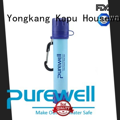 Purewell Customized portable water filter reputable manufacturer for camping
