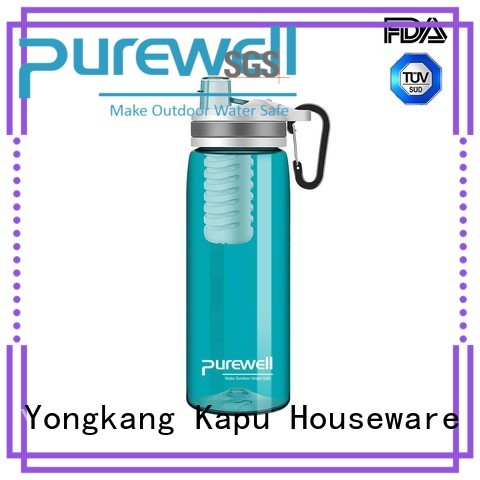 Purewell water filter bottle inquire now for Backpacking