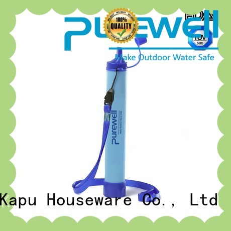 Purewell portable water filter factory price for traveling