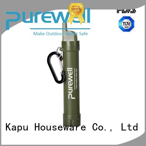 Purewell Customized water filter straw order now for traveling