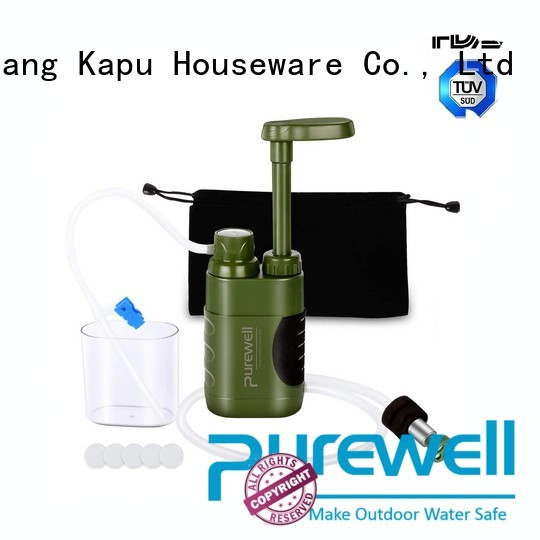 Purewell Durable water filter pump inquire now for outdoor activities