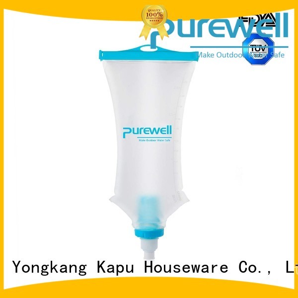 Purewell convenient water filter bag factory price for travel