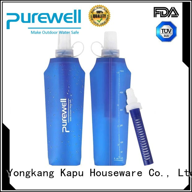 Purewell soft flask from China