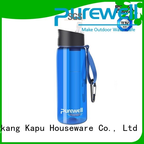 Purewell water filter bottle supplier