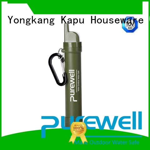 Purewell Customized water filter straw order now for camping