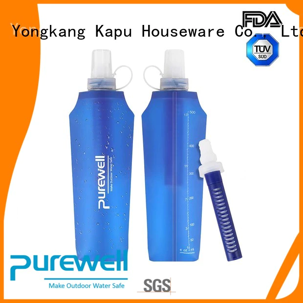 Purewell high-quality soft flask from China for running