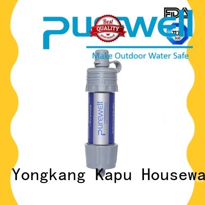Customized portable water filter order now for camping