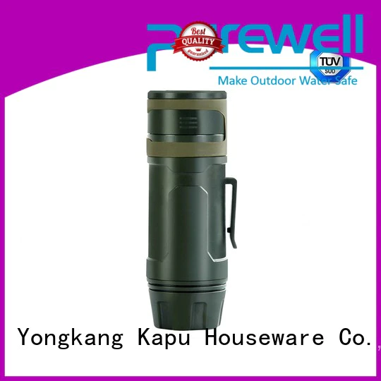 Purewell water filter straw factory price for hiking