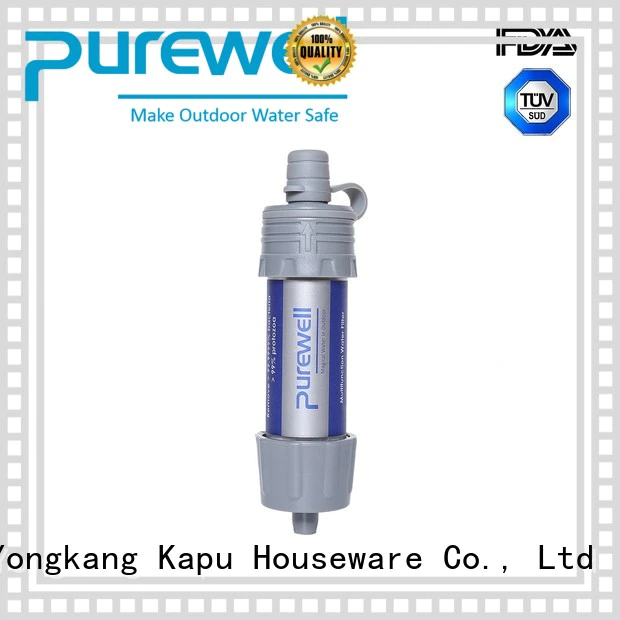 Customized water filter straw reputable manufacturer for traveling