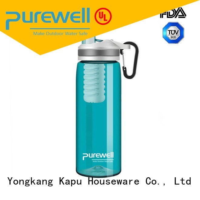 Detachable water filter bottle wholesale for running