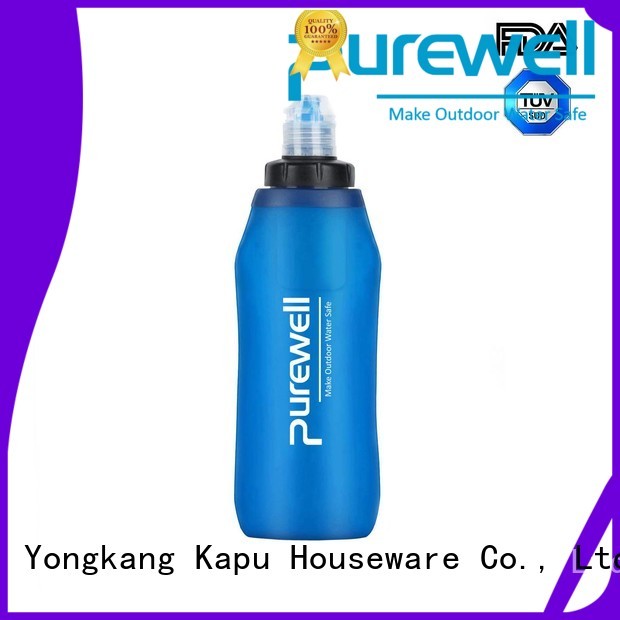 Purewell high-quality soft flask from China for Backpacking