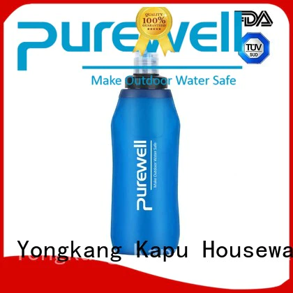 Purewell 500ml soft flask wholesale for hiking